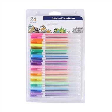 Set od 12 gel olovki u jedinstvenoj boji