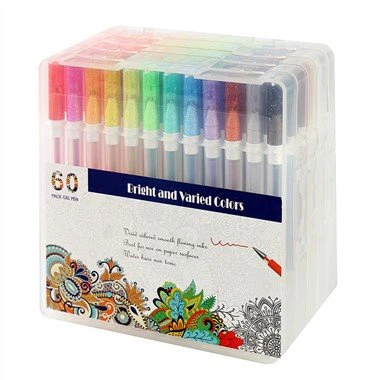 Svjetlucava neonska gel olovka u boji